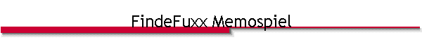 FindeFuxx Memospiel